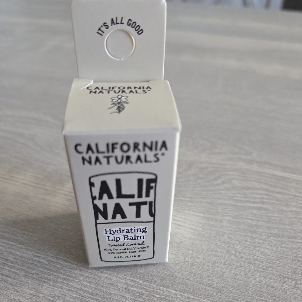 California Naturals Hydrating Lip Balm - Toasted Coconut